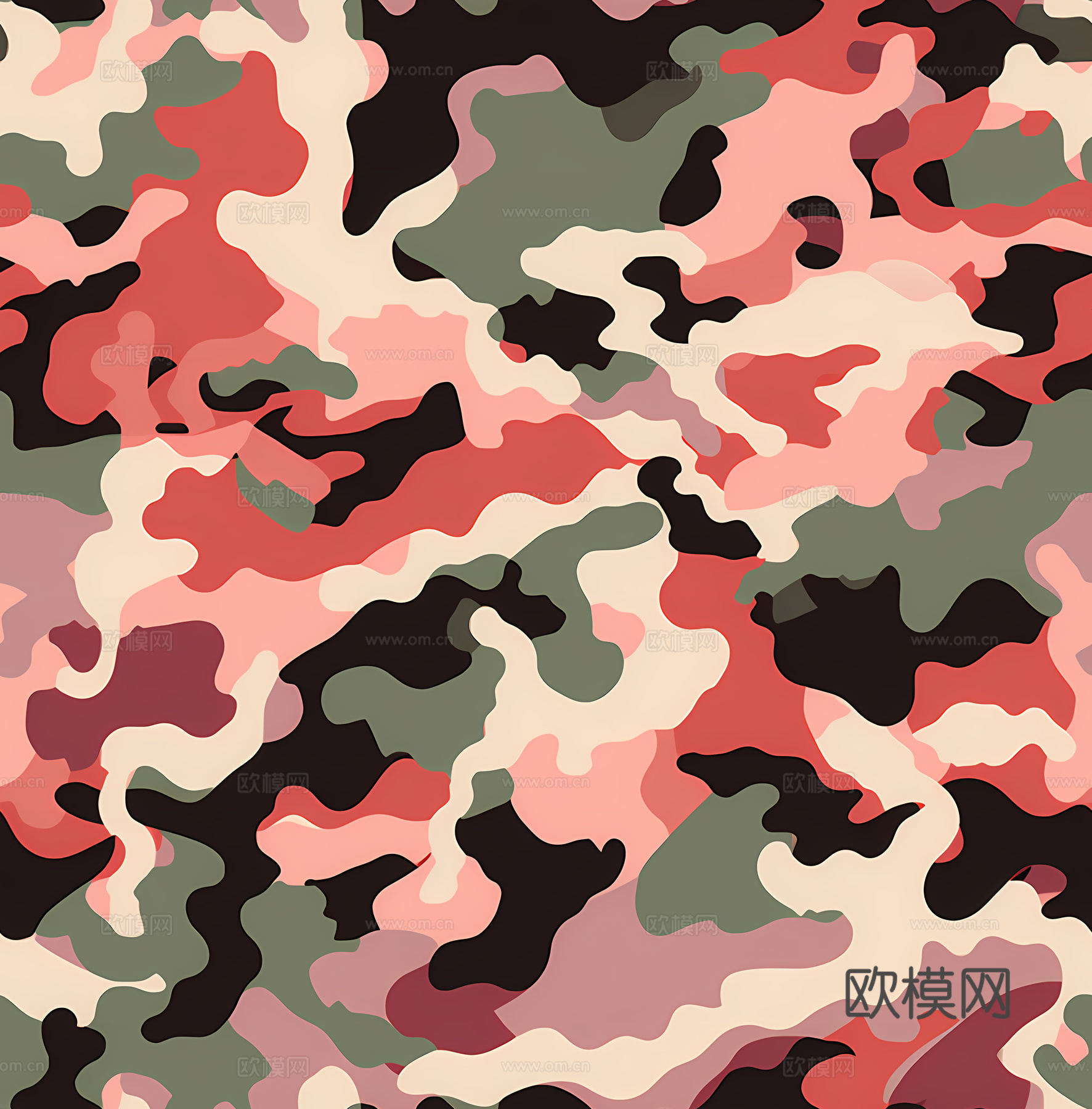 时尚迷彩图案肌理5