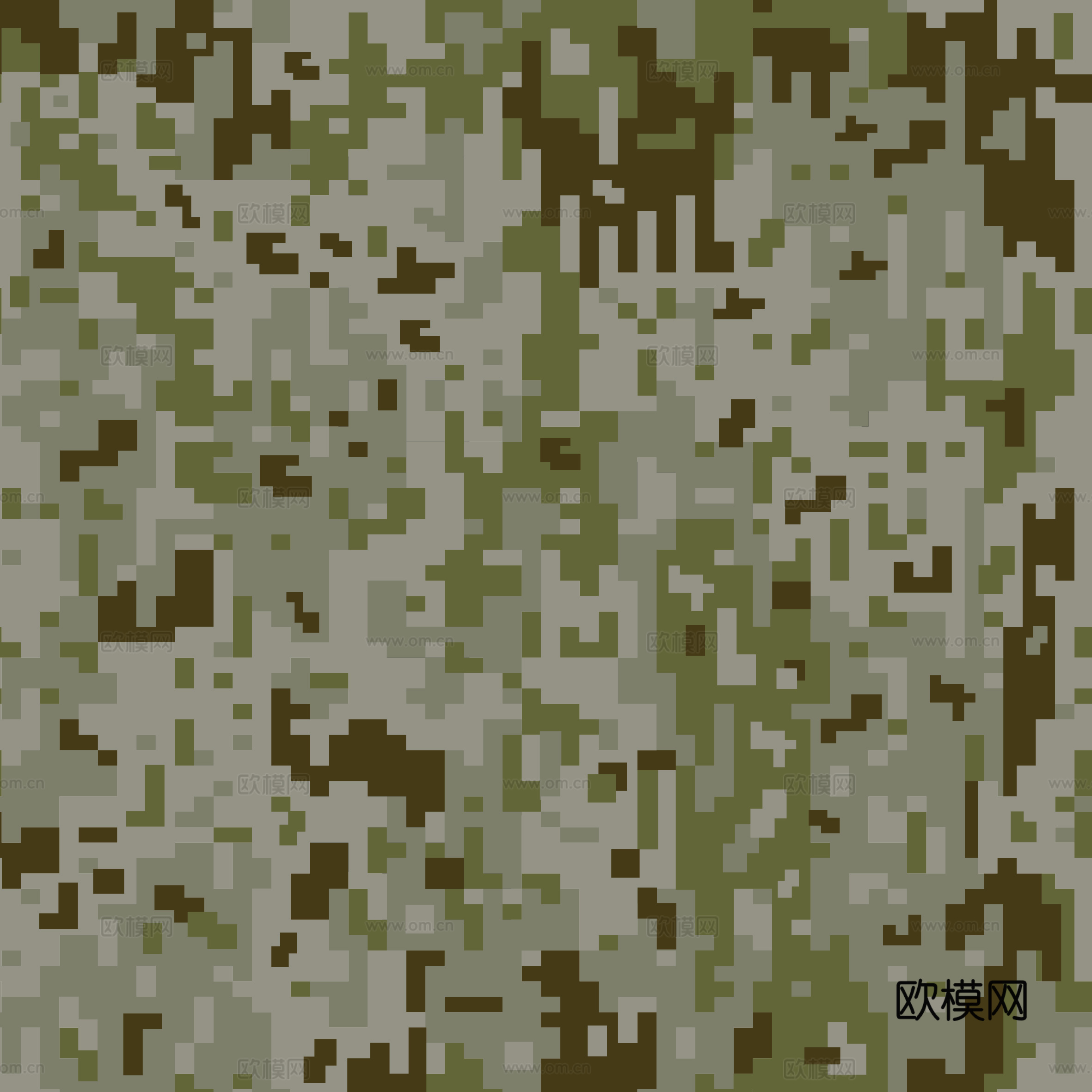 海陆空军绿迷彩服花纹图案70
