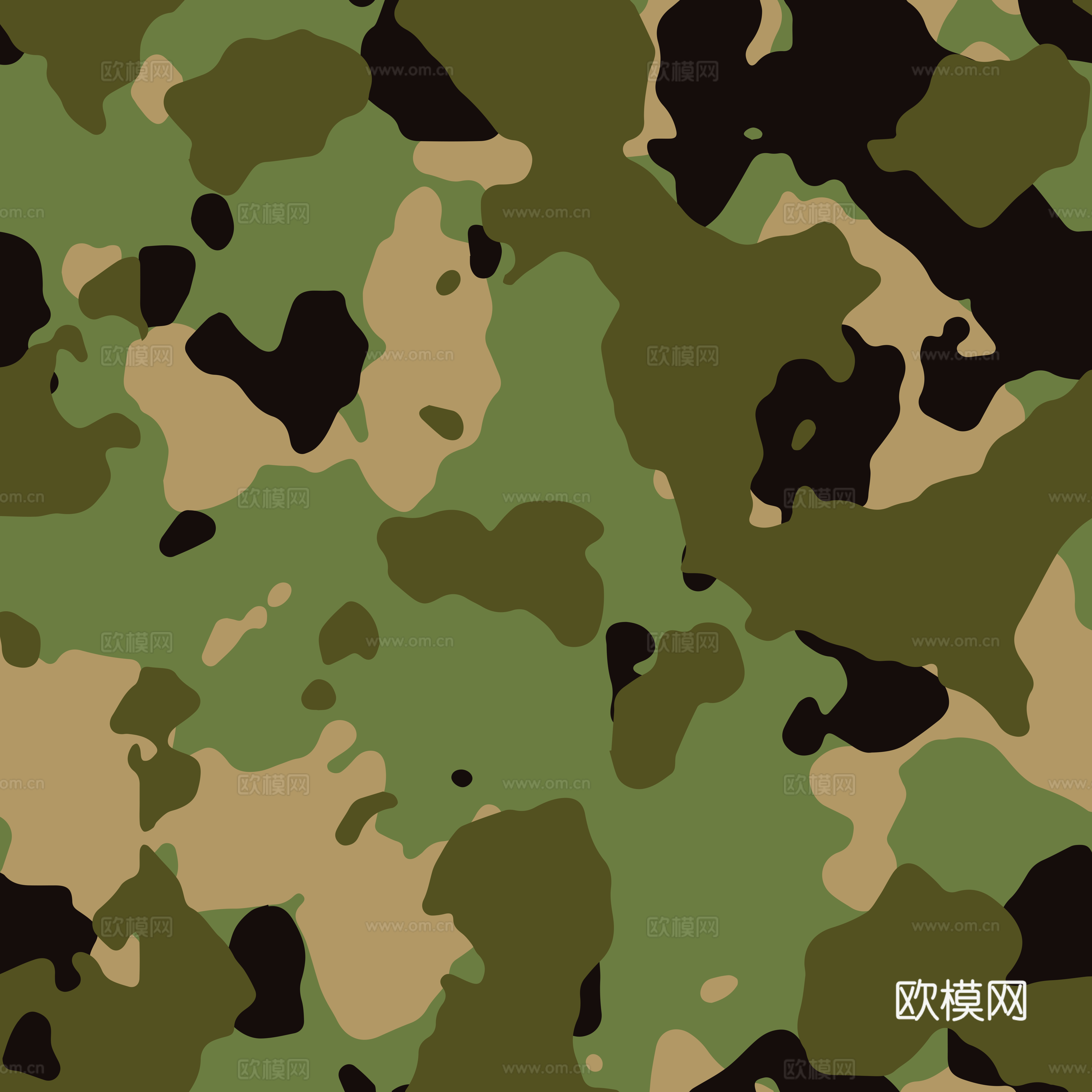 海陆空军绿迷彩服花纹图案，迷彩图案肌理73