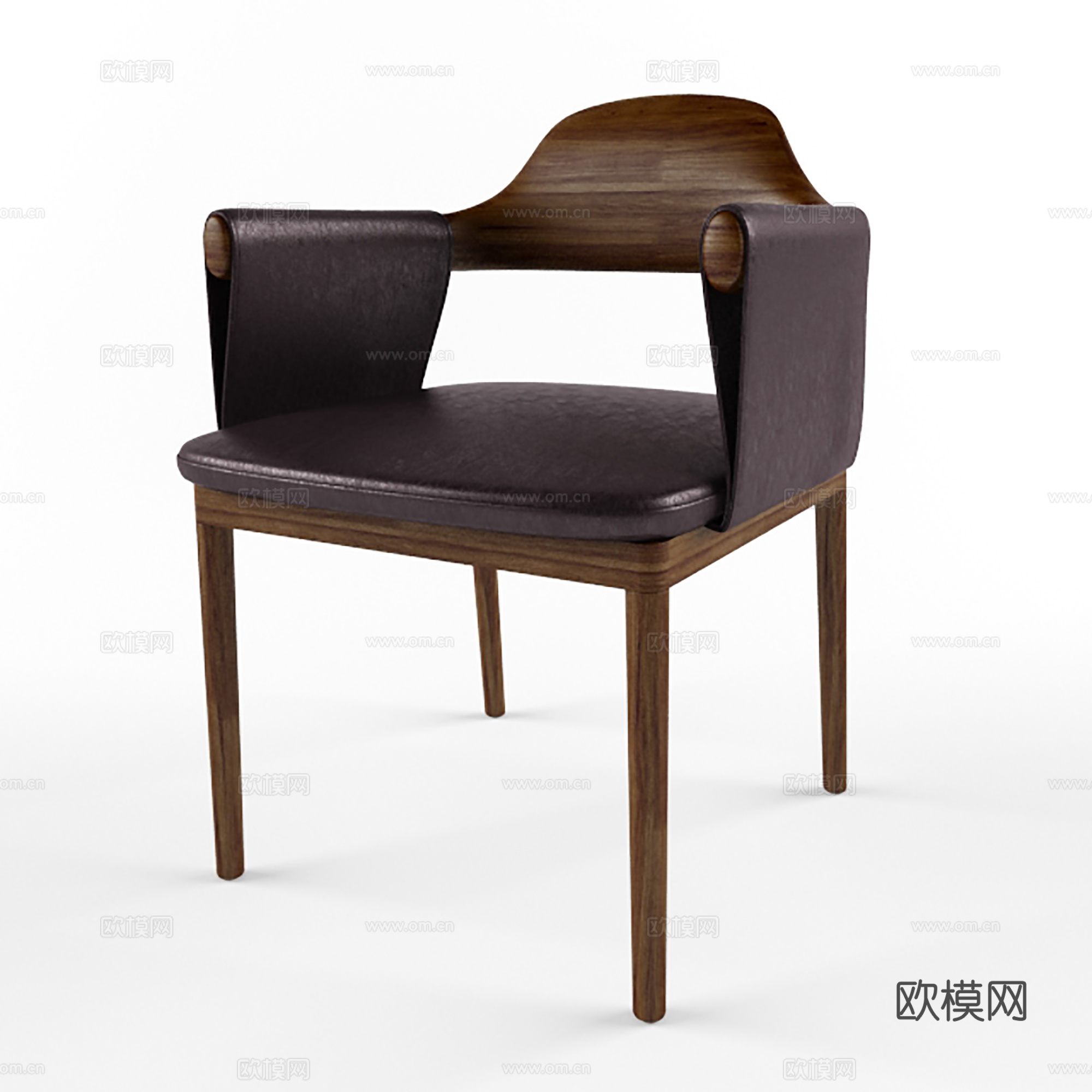 现代休闲椅子3d模型下载（渲染图4）