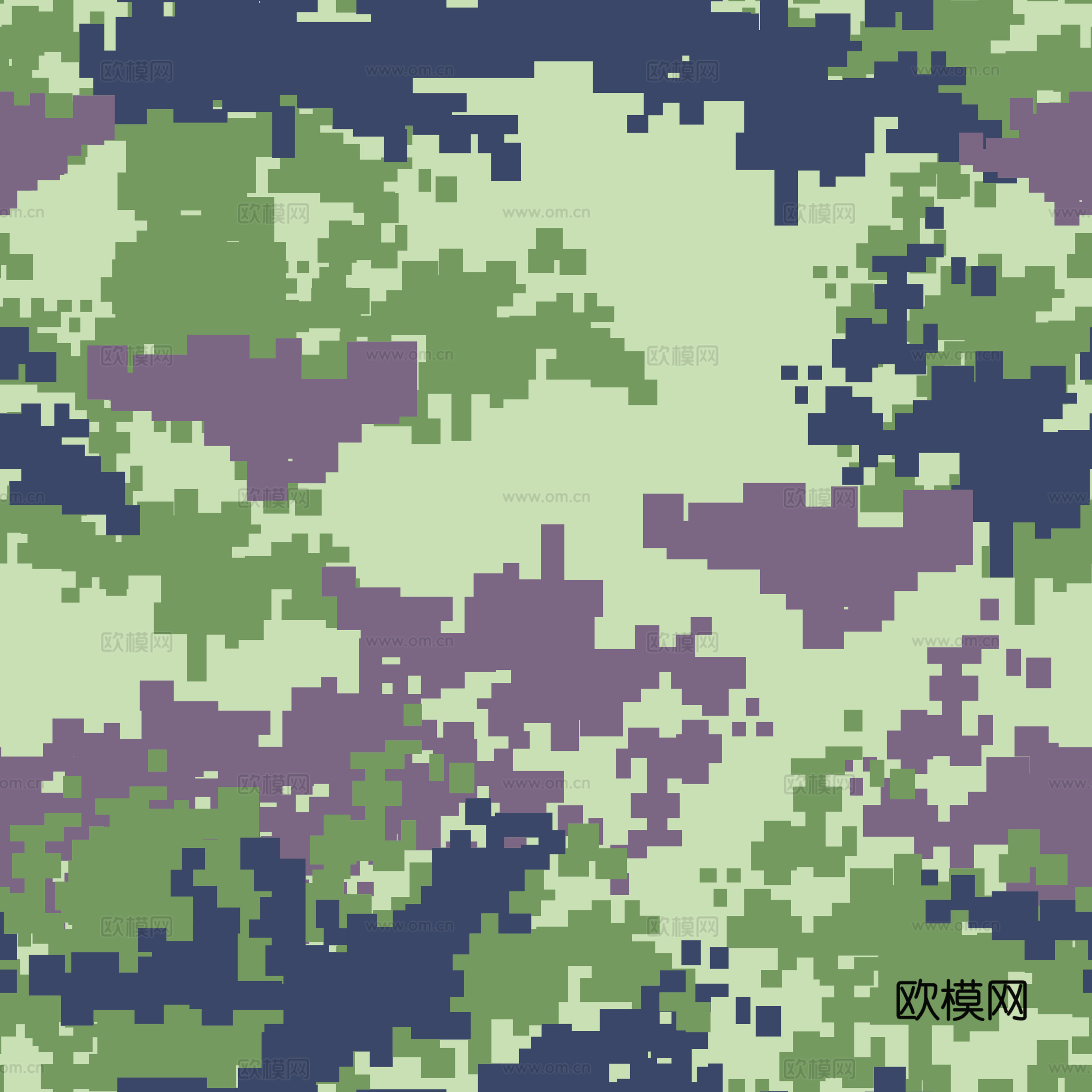 海陆空军绿迷彩服花纹图案56下载