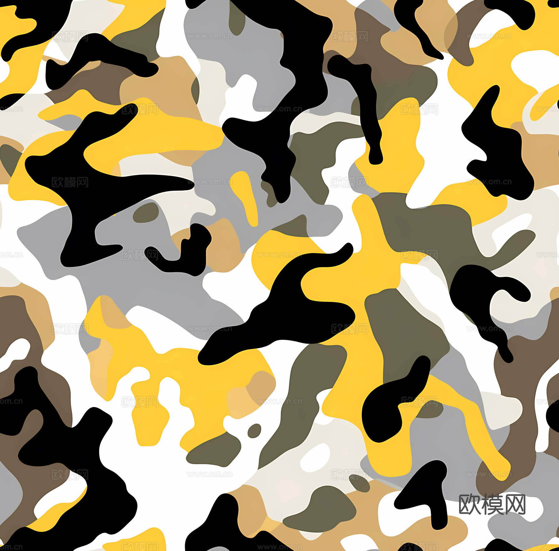 时尚迷彩图案肌理87