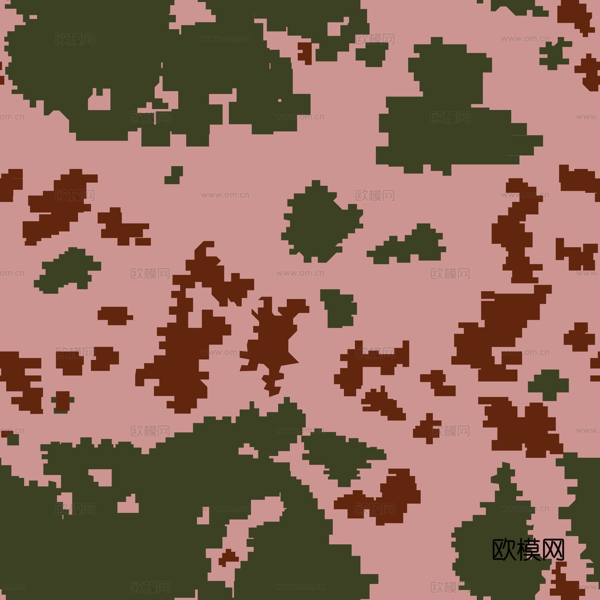 海陆空军绿迷彩服花纹图案21下载