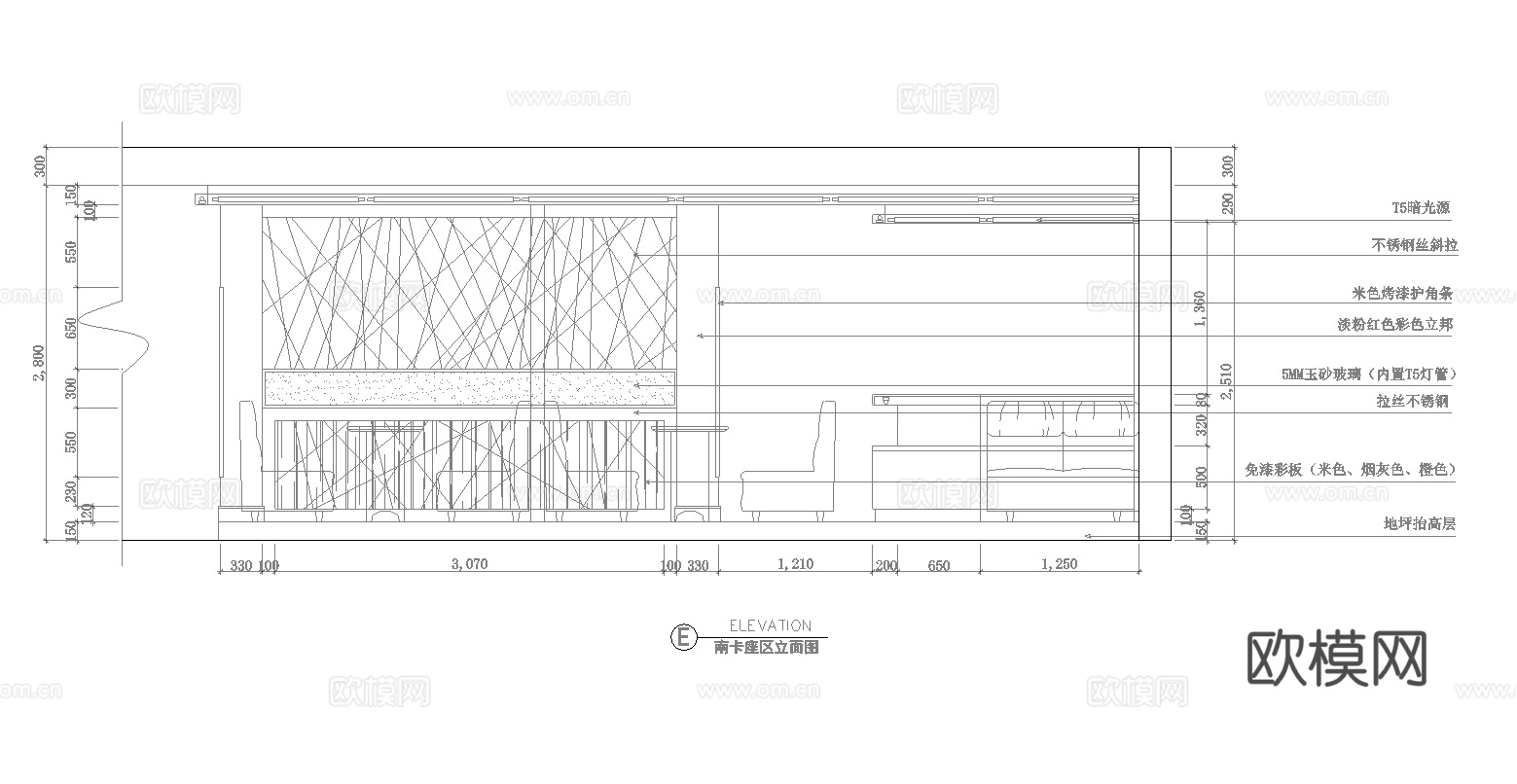茶楼 茶馆  最新全套施工图合集cad施工图