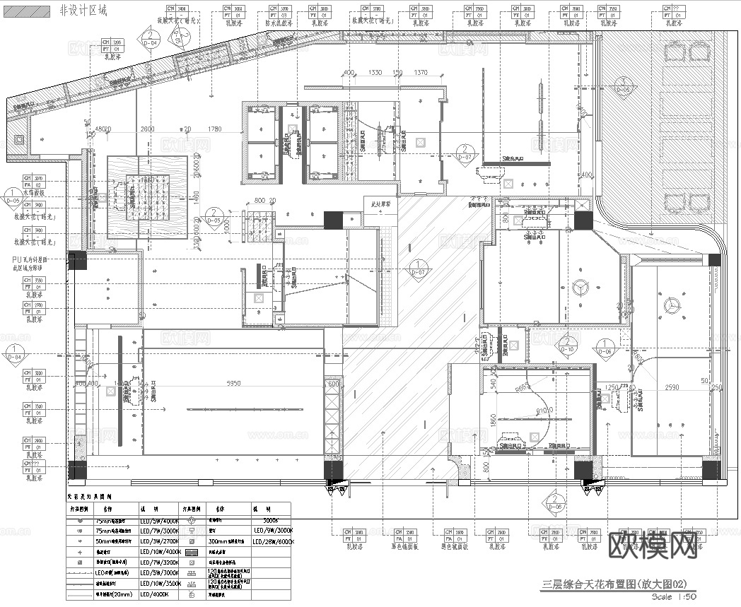 2000平茶楼 茶馆  最新全套施工图合集cad施工图