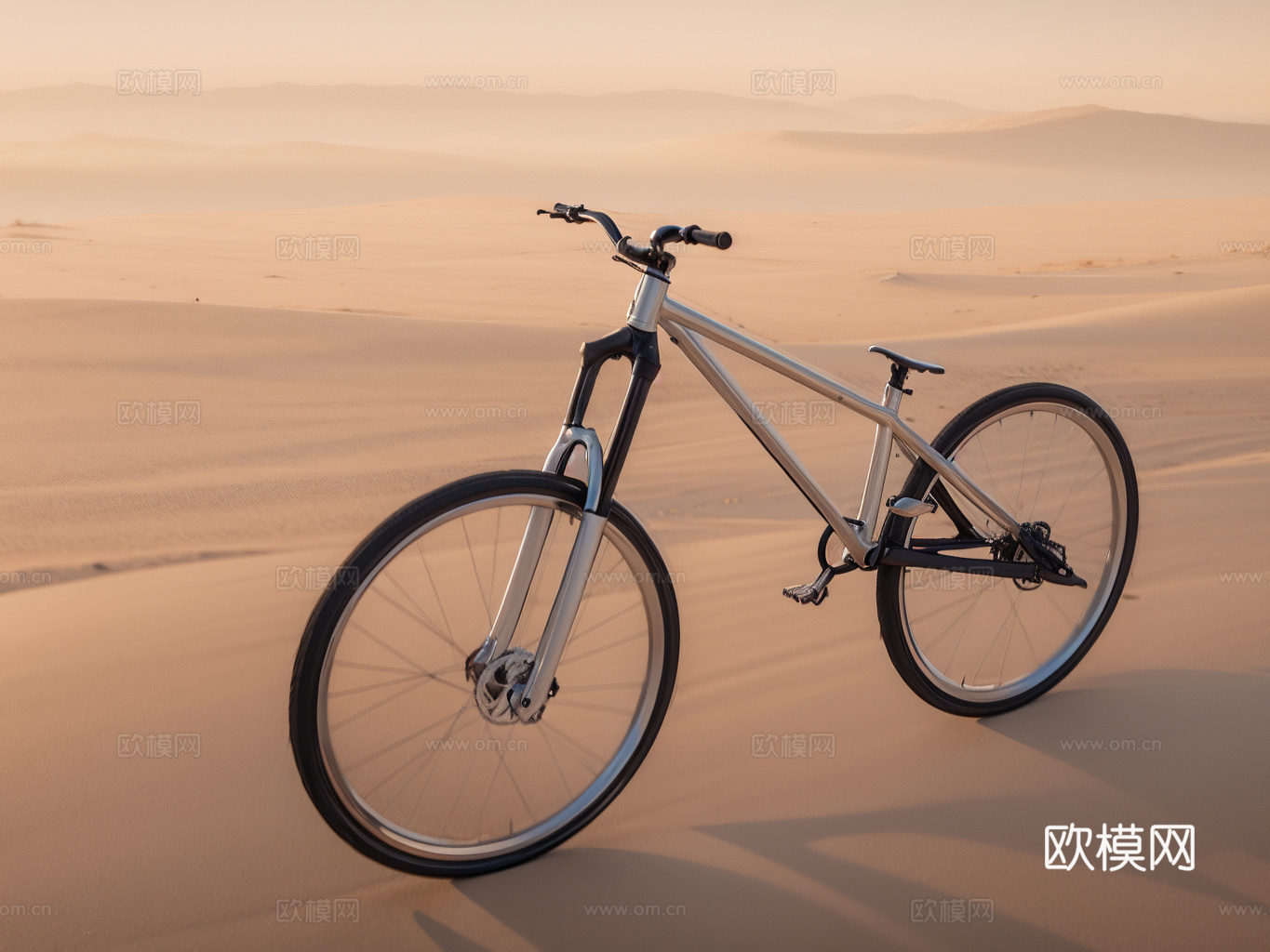自行车su模型