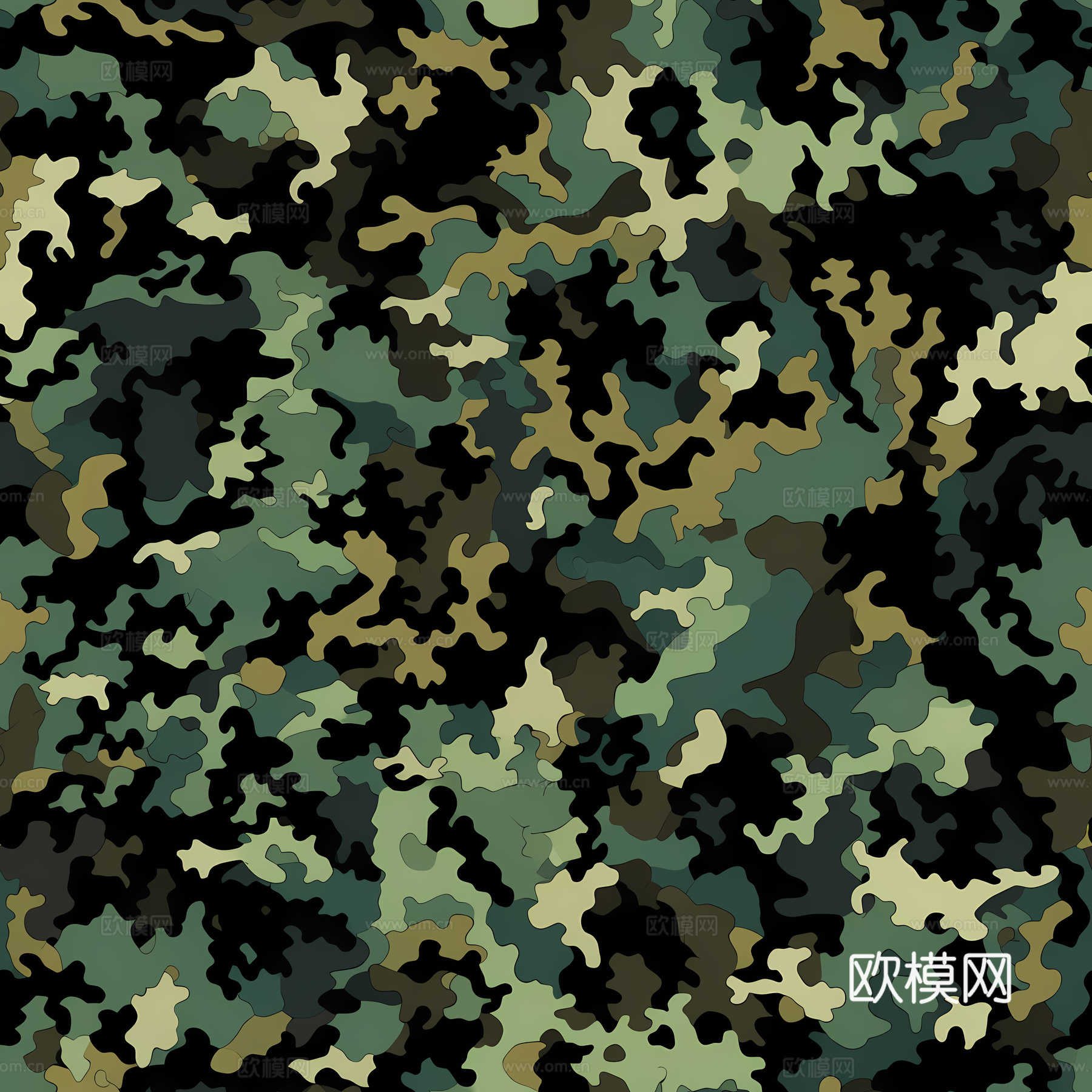时尚迷彩图案肌理284