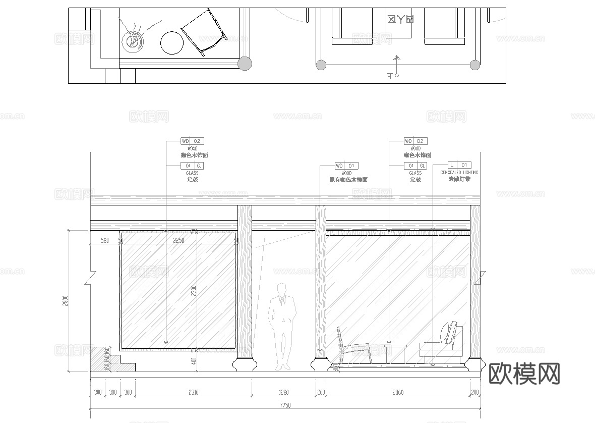 900平茶楼 茶馆  最新全套施工图合集cad施工图