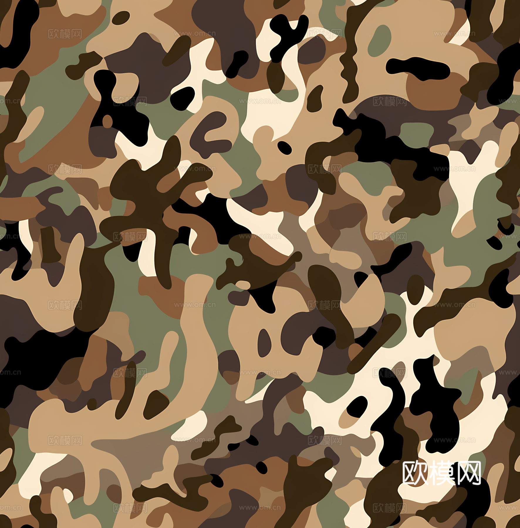 时尚迷彩图案肌理2