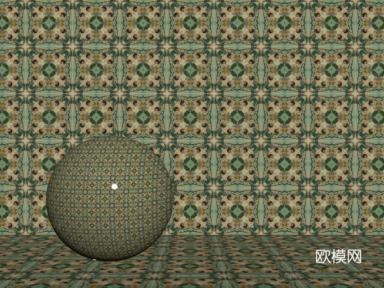 法式拼花瓷砖 厨房瓷砖 洗手间瓷砖 地砖 墙砖 花砖su模型