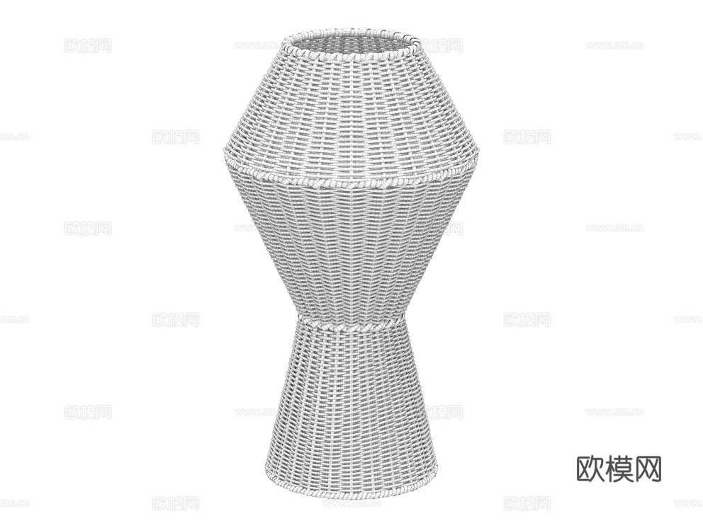LoftDesigne 篮子 边几3d模型下载（渲染图2）