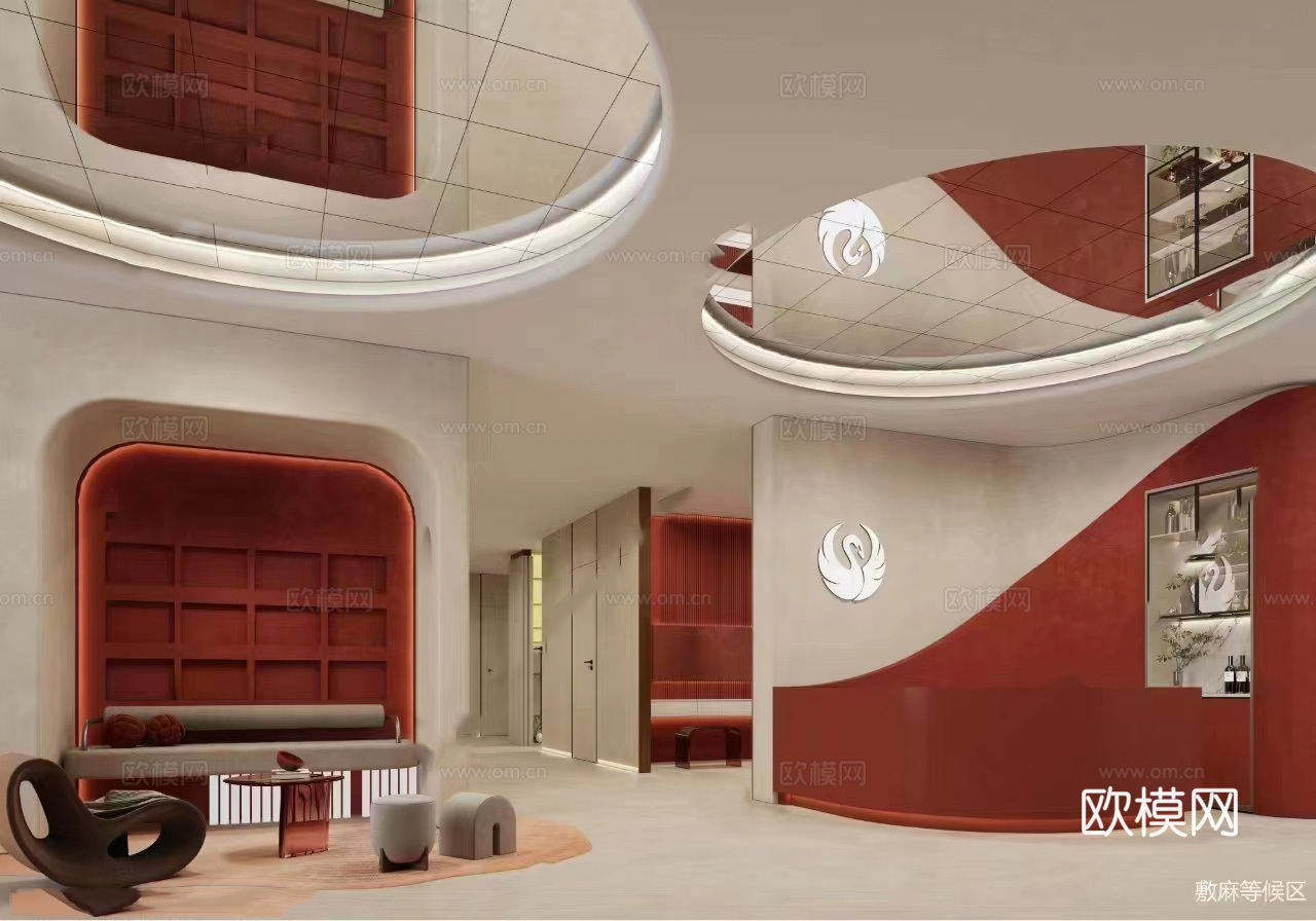 现代整形美容医疗医院施工图cad施工图