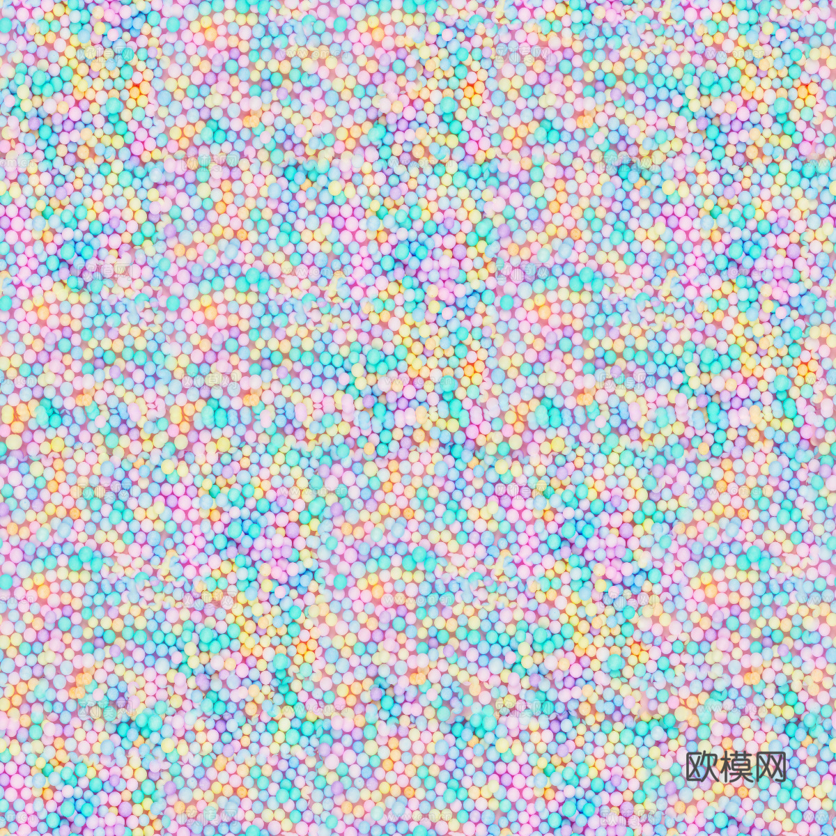 彩色塑料球贴图10