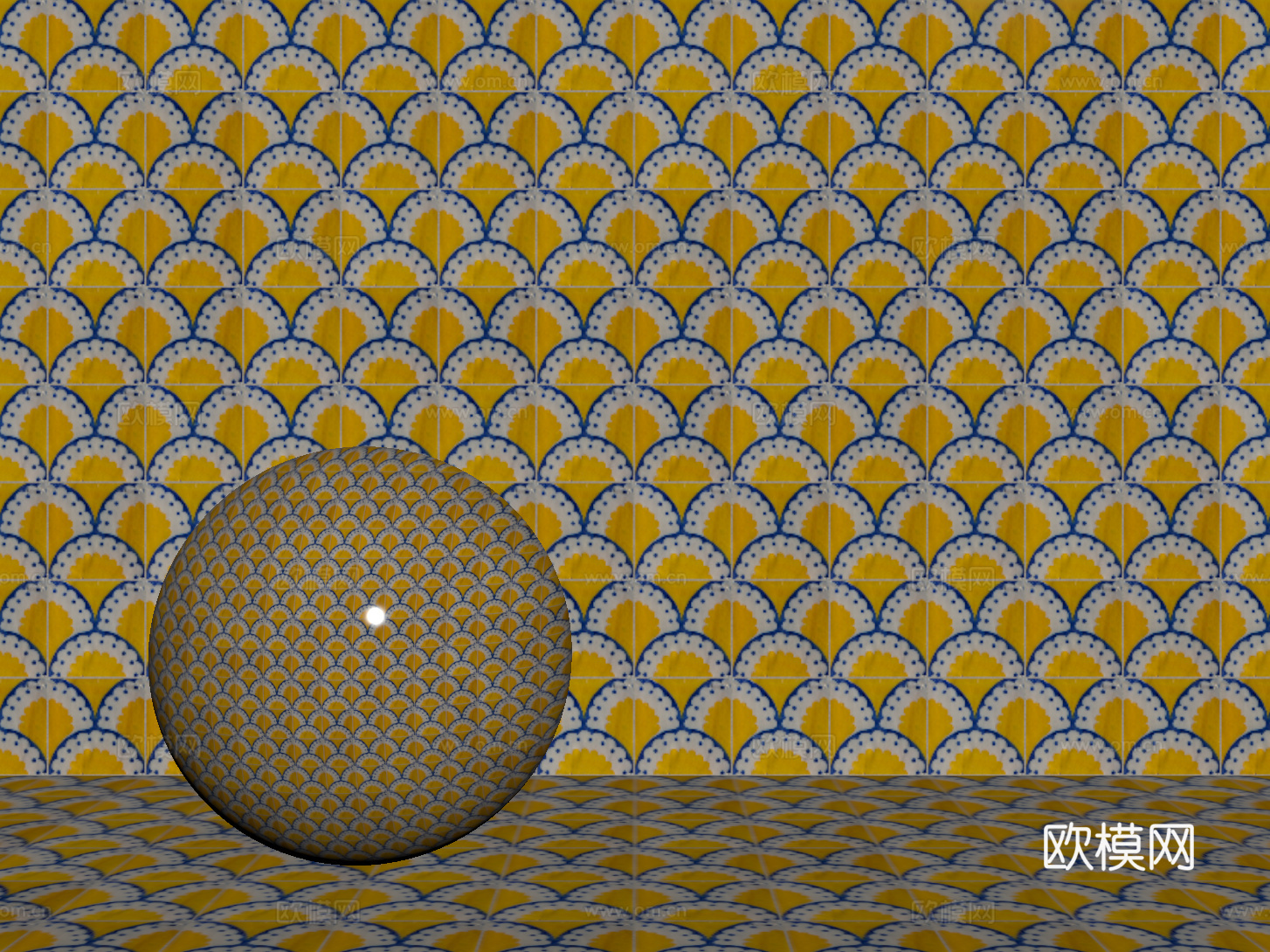 法式拼花瓷砖 厨房瓷砖 洗手间瓷砖 地砖 墙砖 花砖su模型