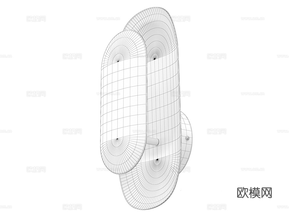 LoftDesigne 轻奢壁灯3d模型下载（渲染图2）