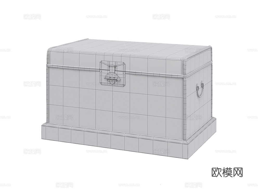 LoftDesigne 储物盒 首饰盒3d模型下载（渲染图2）