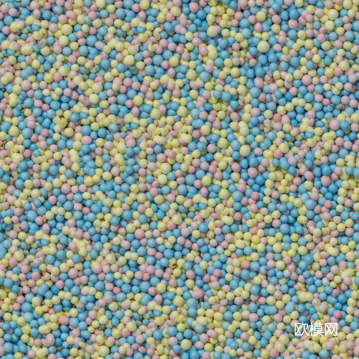 彩色塑料球贴图6
