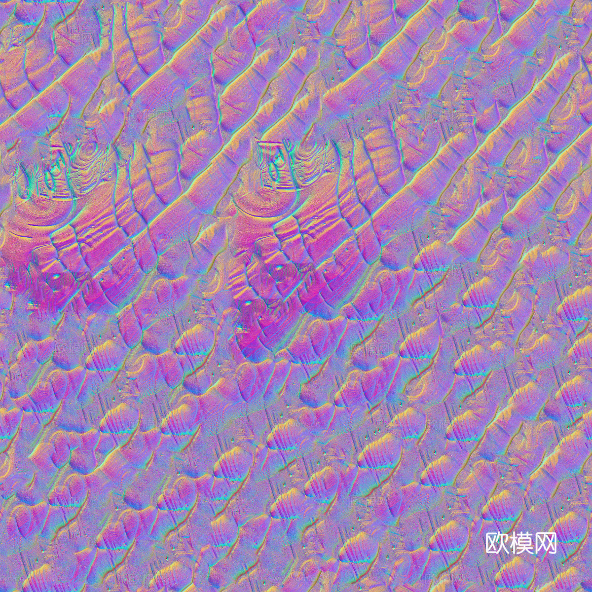 彩色塑料膜贴图08下载