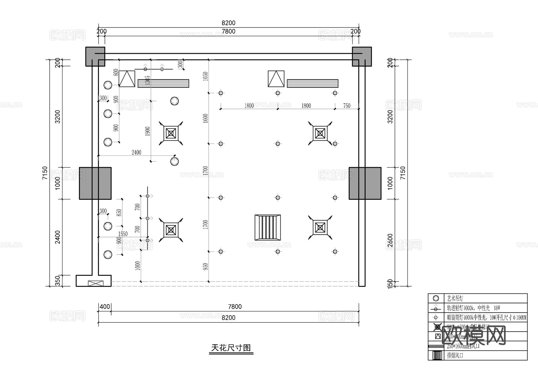 平棒鸭施工图cad施工图