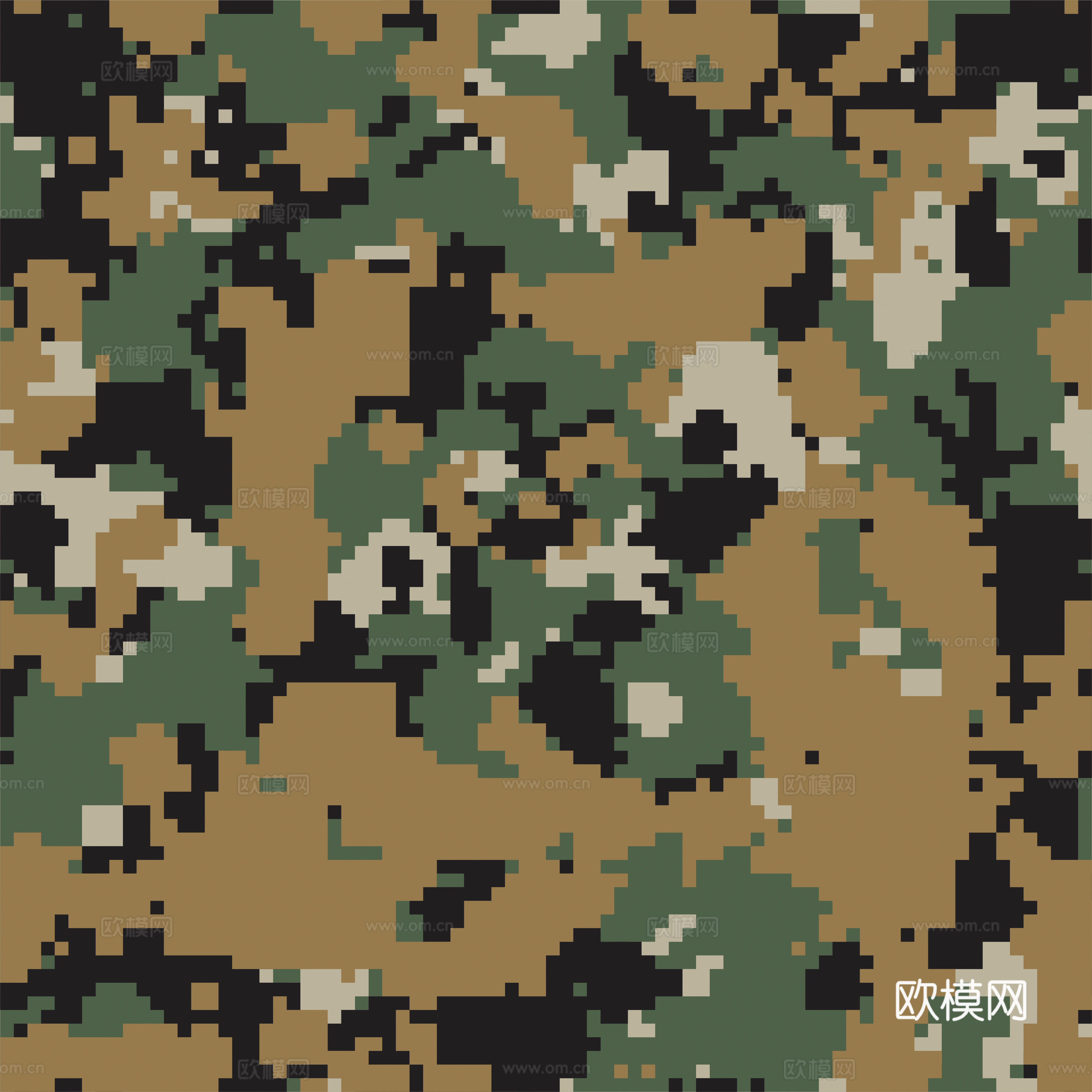 迷彩服图案肌理4