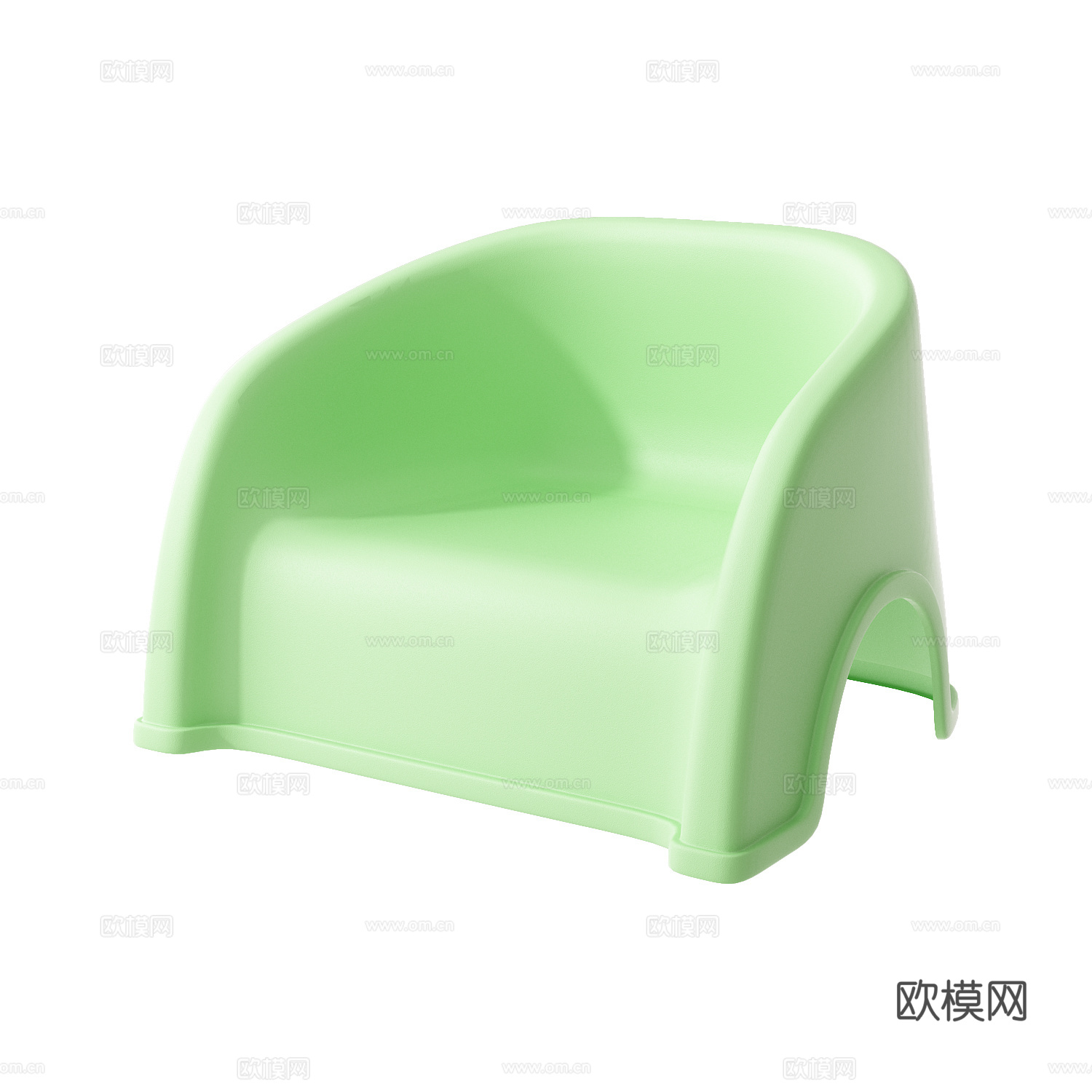 儿童椅 靠背椅 学习椅 小凳子 宝宝椅 洗澡凳 防滑板凳su模型