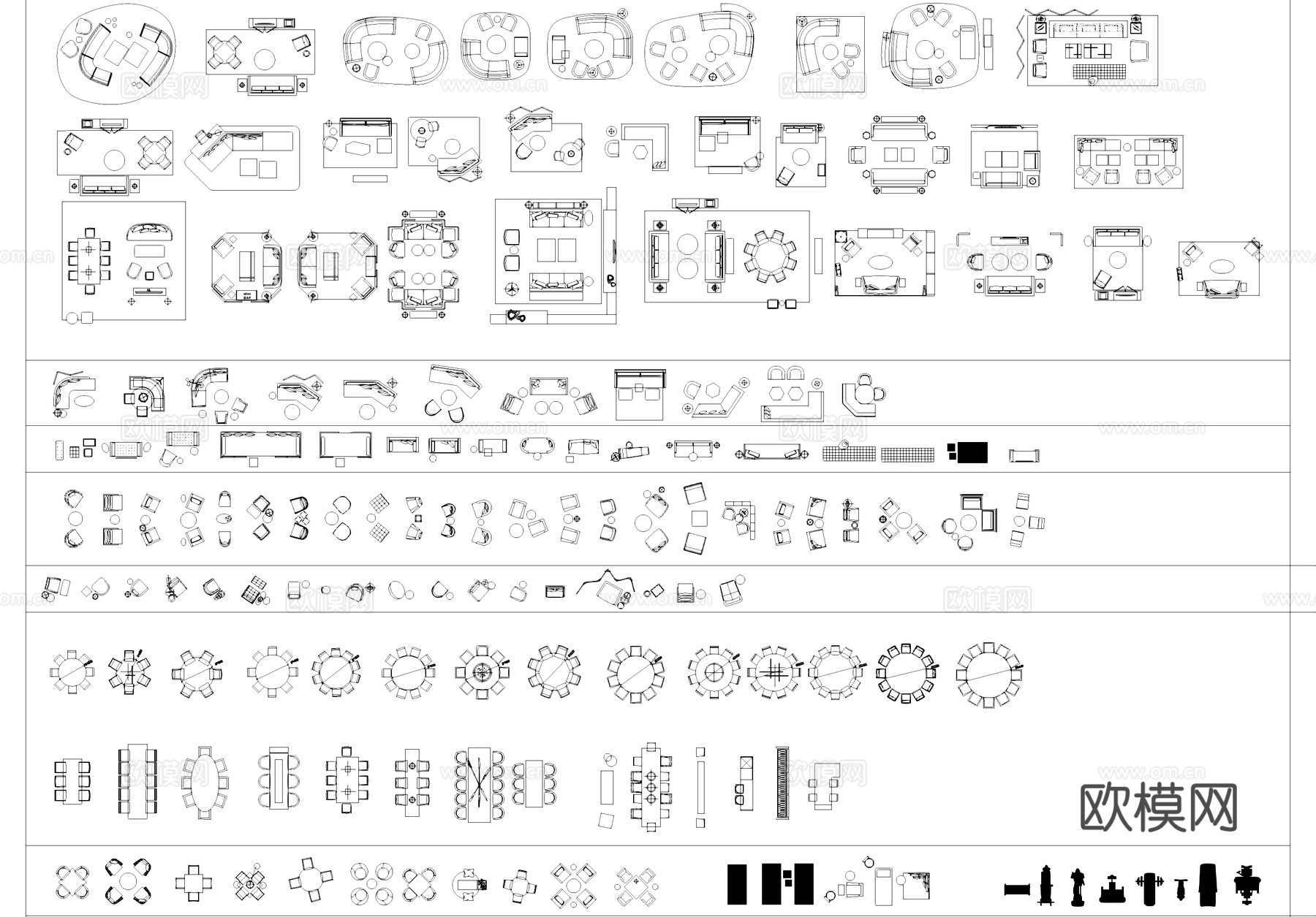 室内家具墙面洗手池综合CAD工装图库cad施工图