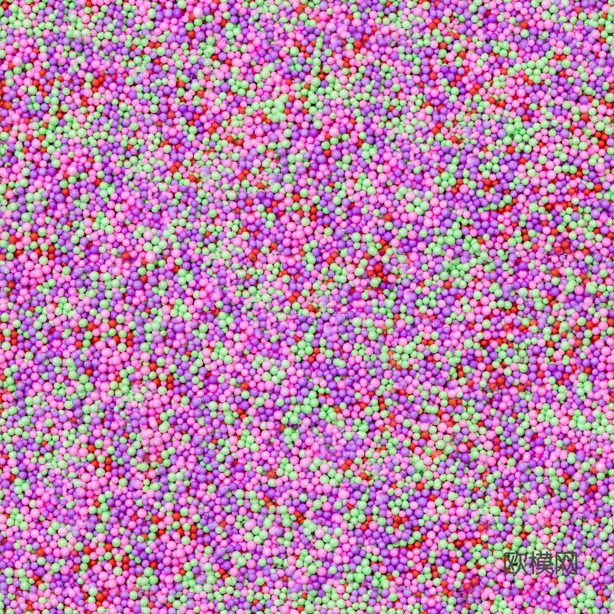 彩色塑料球贴图1