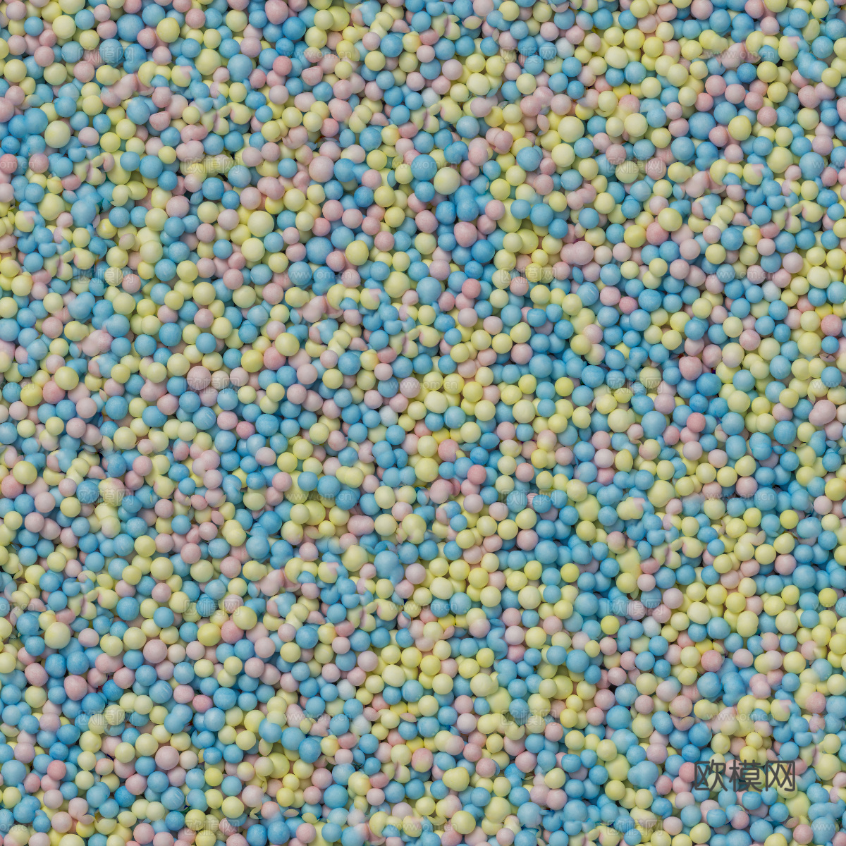 彩色塑料球贴图7