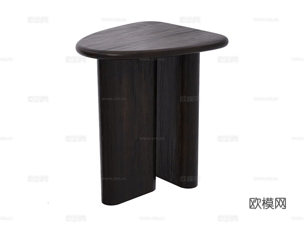 LoftDesigne 中古风边几3d模型下载（渲染图1）