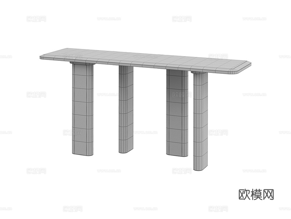 LoftDesigne 端景台3d模型下载（渲染图2）