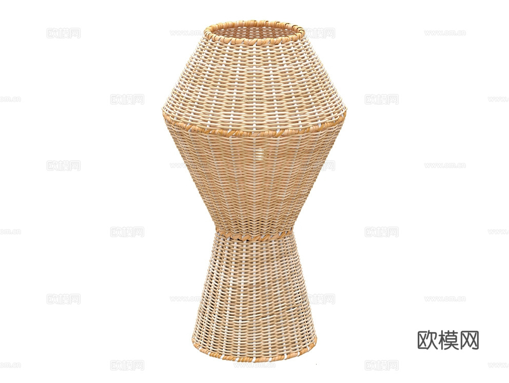 LoftDesigne 篮子 边几3d模型下载（渲染图1）