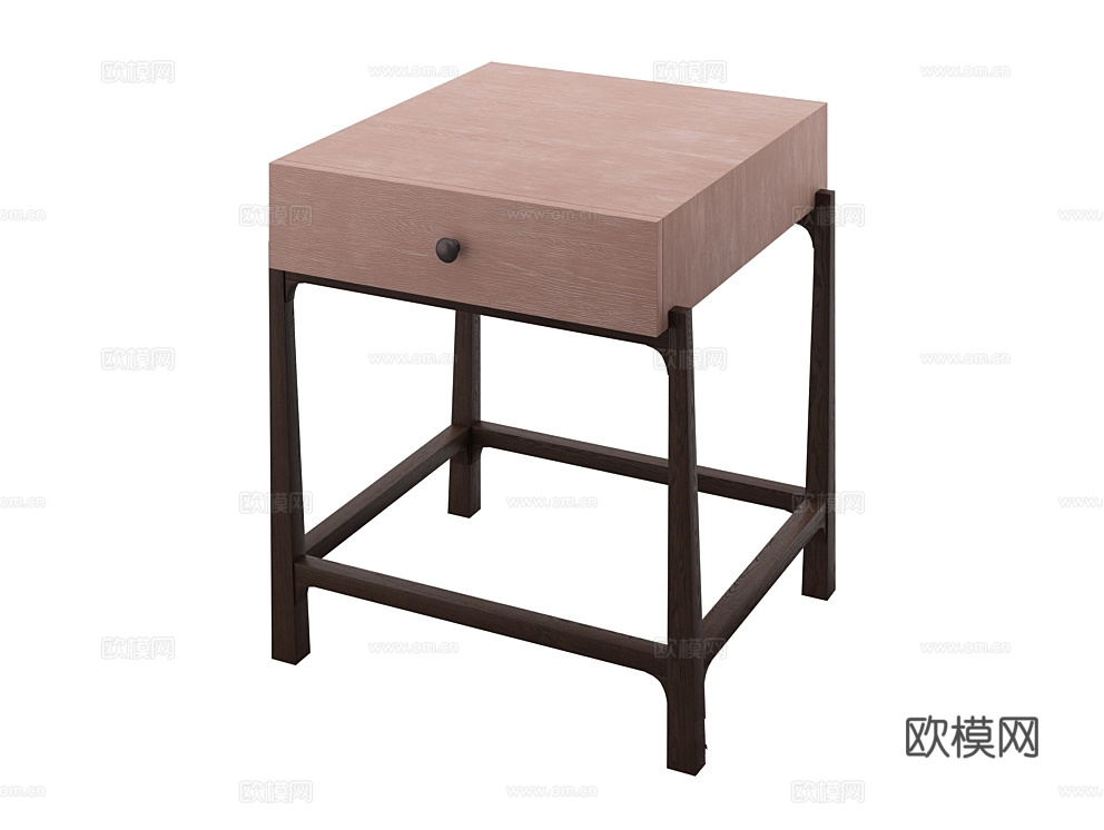 LoftDesigne 中古风床头柜3d模型下载（渲染图1）