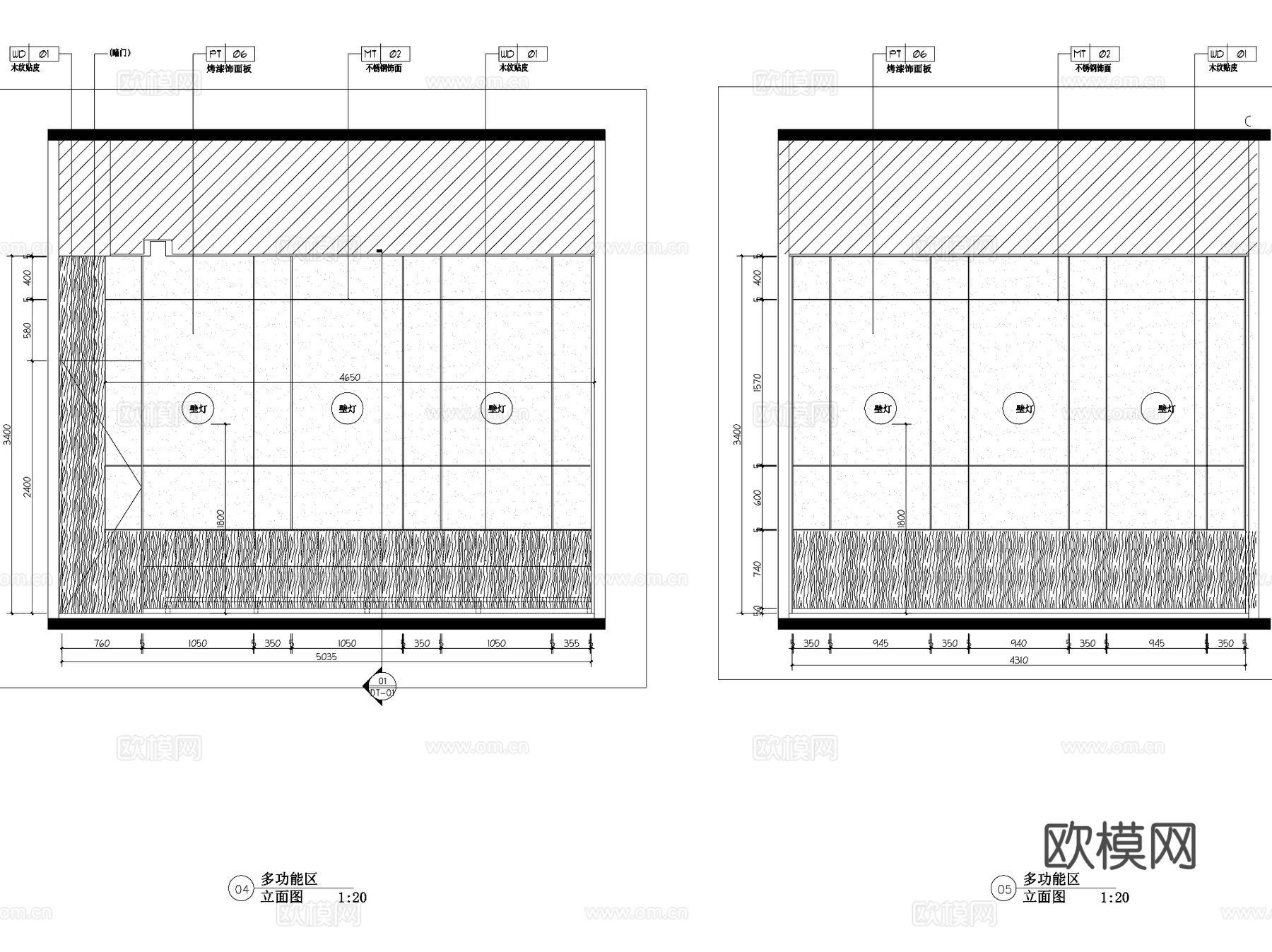 扬州BINGO亲子餐厅室内装饰CAD施工图整套+SUcad施工图