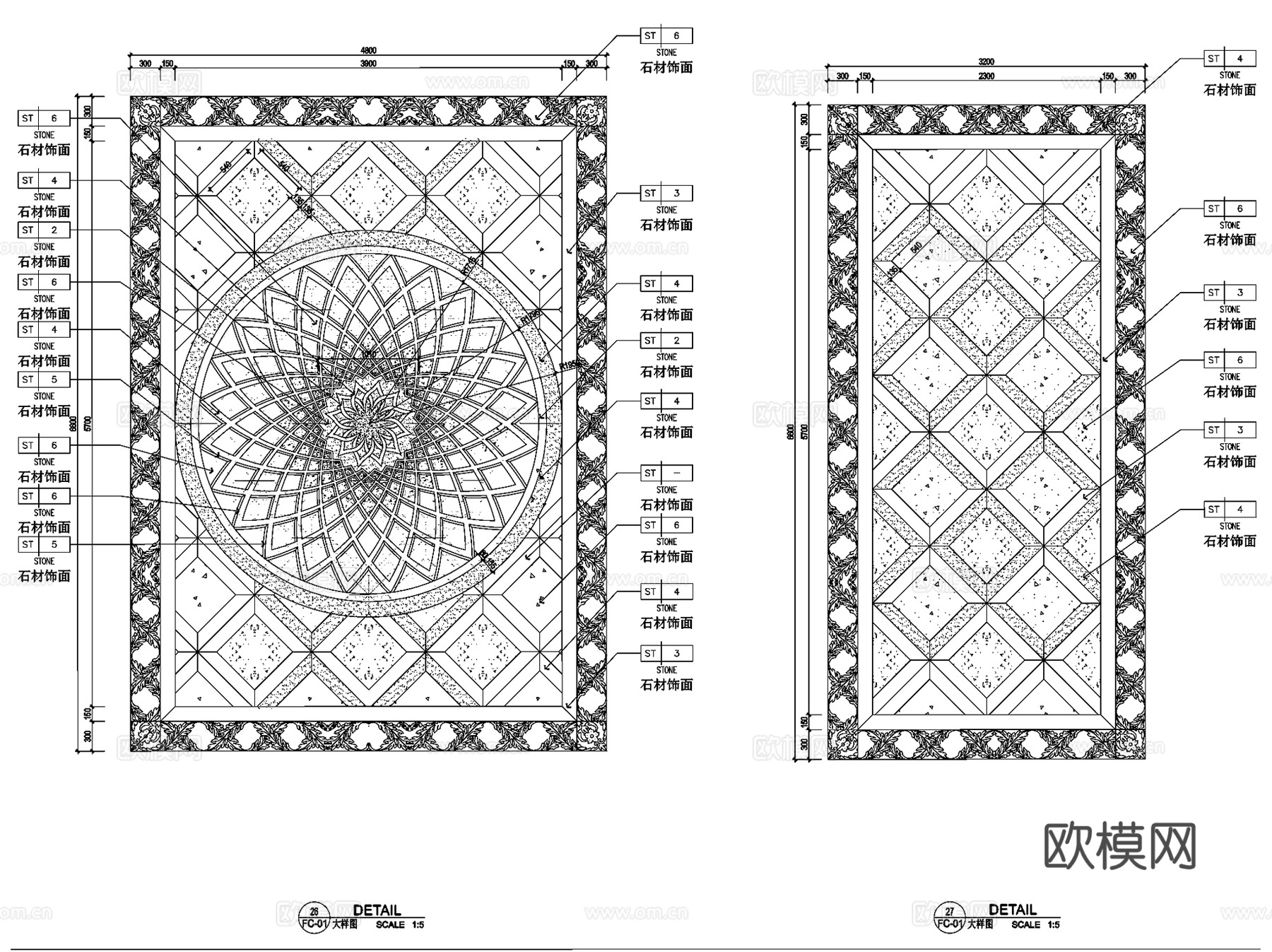 CCD标准制图规范CAD图库图块施工图模块合集cad施工图