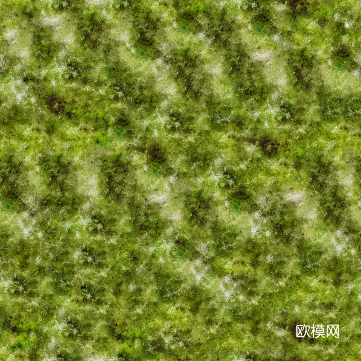 水彩风草地绿地草坡肌理纹理8