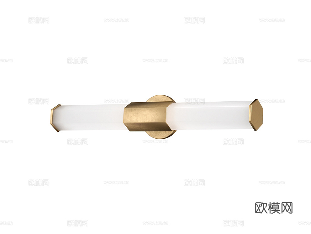 Natconcepts 轻奢壁灯3d模型下载（渲染图1）