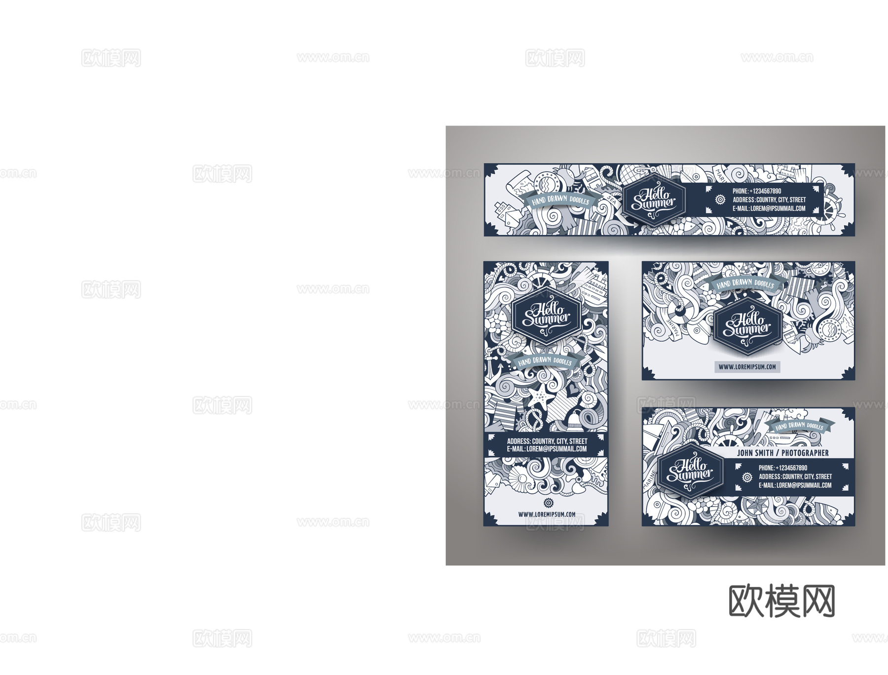 潮流缠绕涂鸦插画18