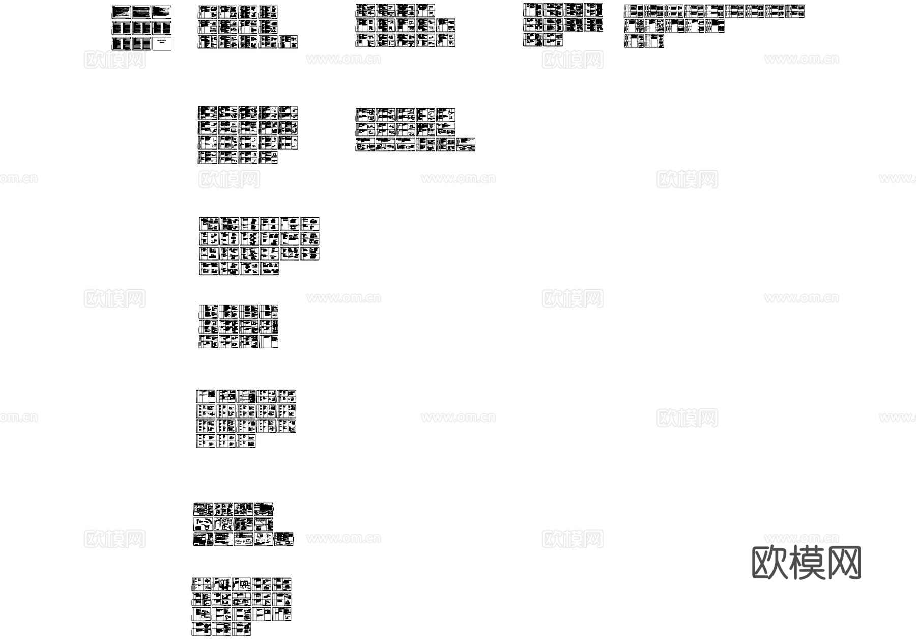 室内装饰工程通用节点详图CAD图集cad施工图