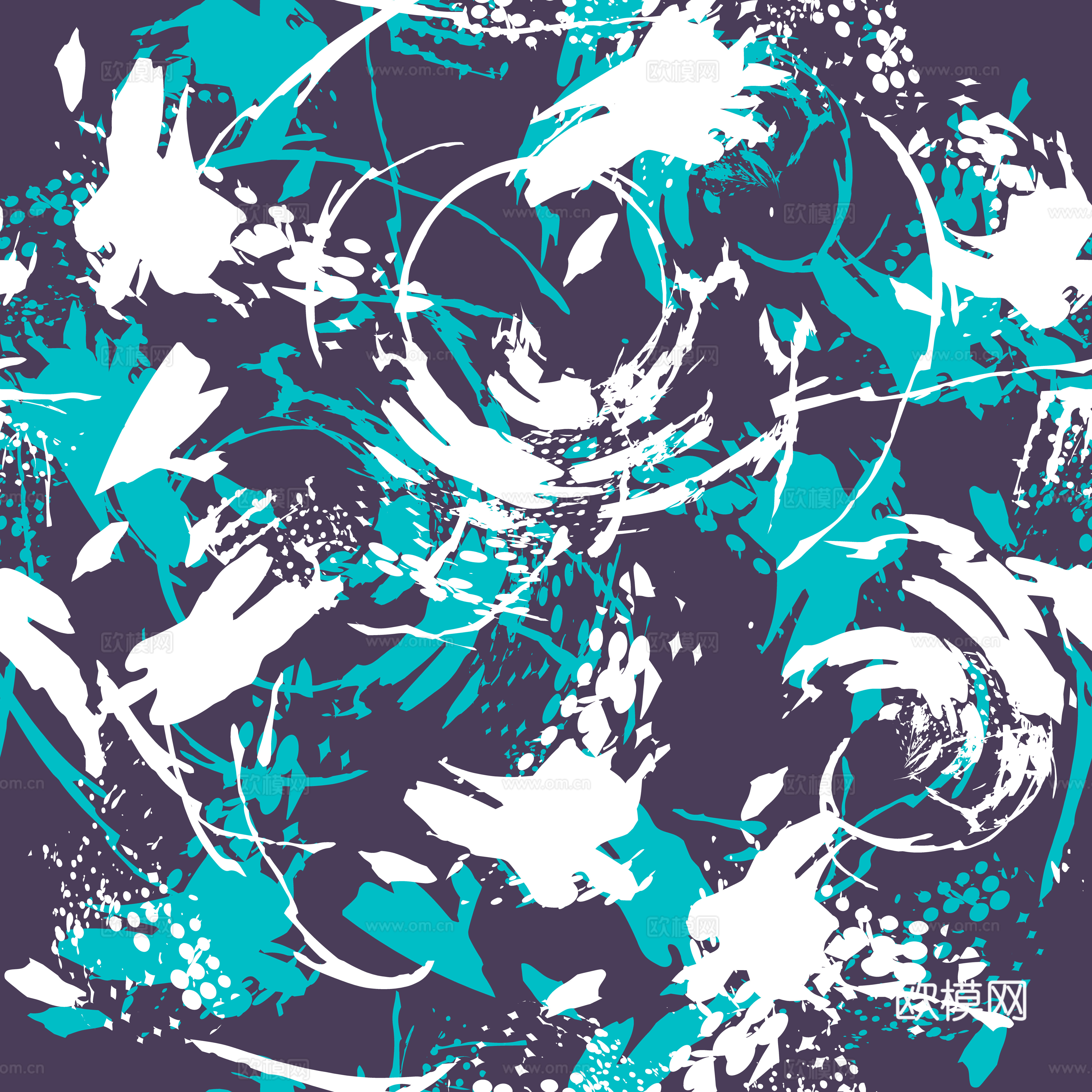 创意动感涂鸦插画118