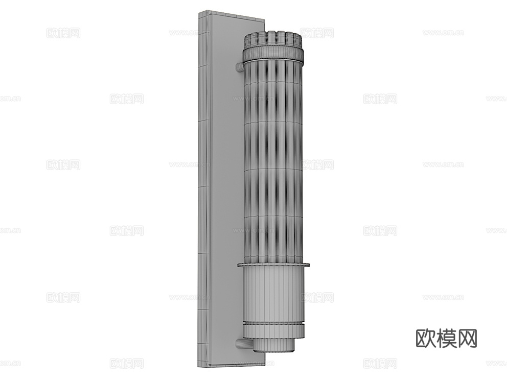 Natconcepts 轻奢壁灯3d模型下载（渲染图2）