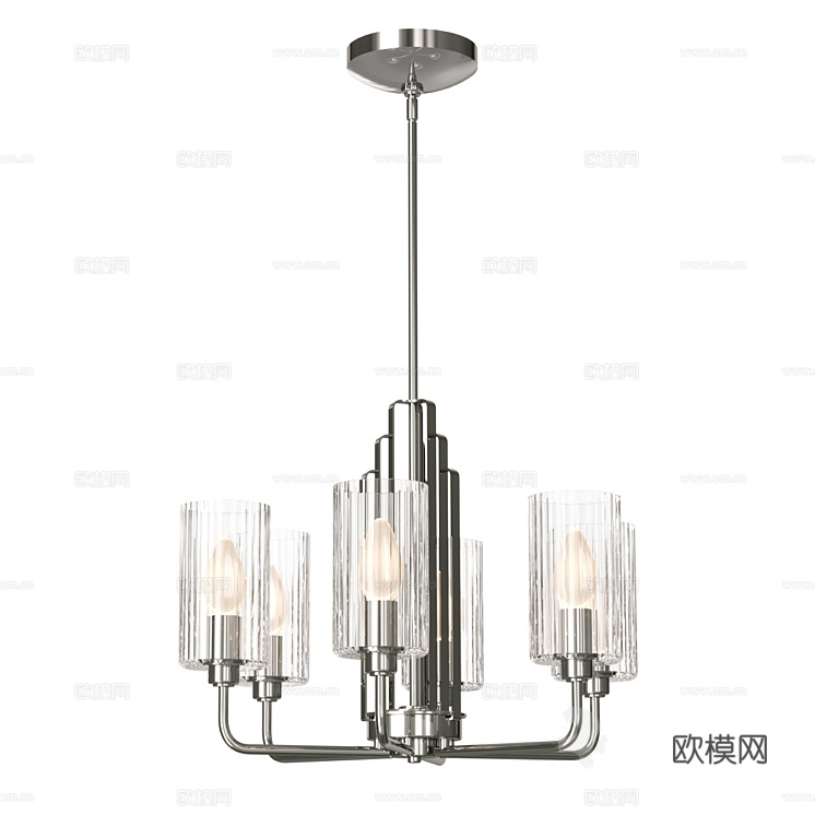 Natconcepts 轻奢吊灯3d模型下载（渲染图2）