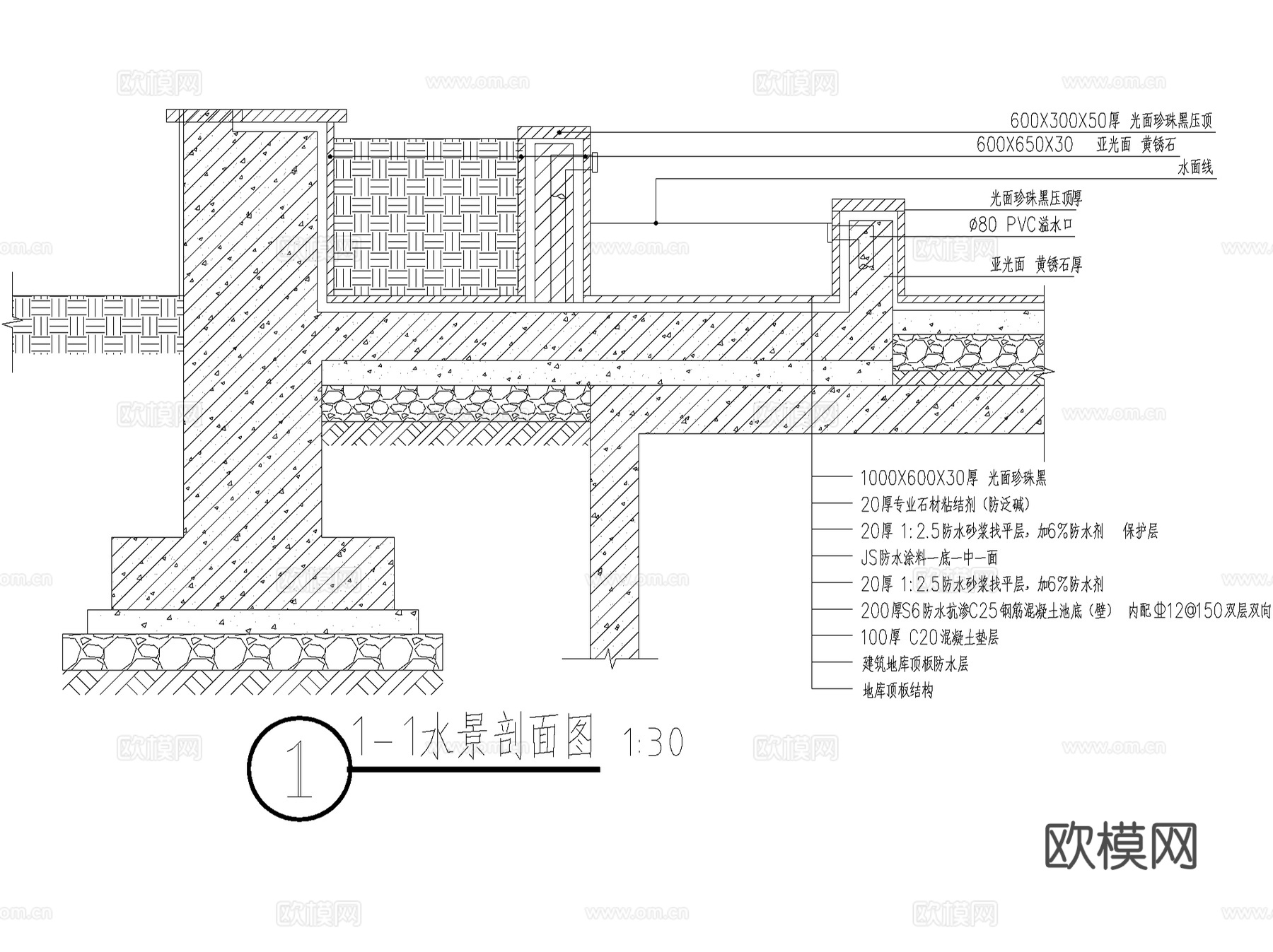 别墅花园私家庭院景观CAD施工图cad施工图