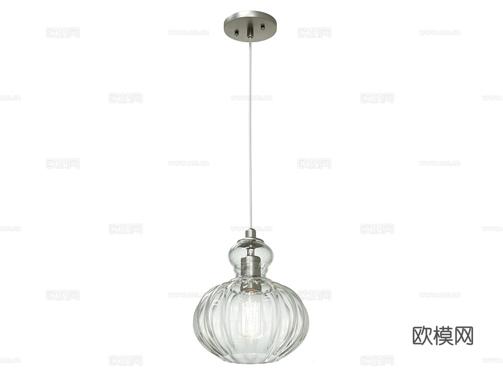 Natconcepts 吊灯3d模型下载（渲染图1）