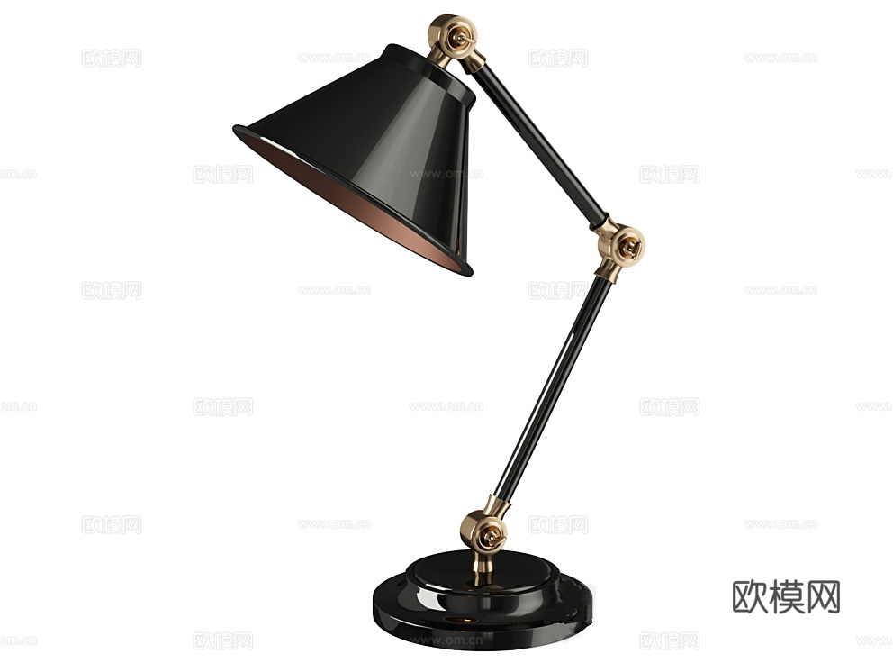 Natconcepts 台灯 阅读灯3d模型下载（渲染图1）