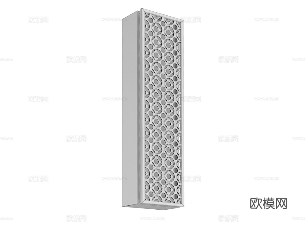 Natconcepts 轻奢壁灯3d模型下载（渲染图2）