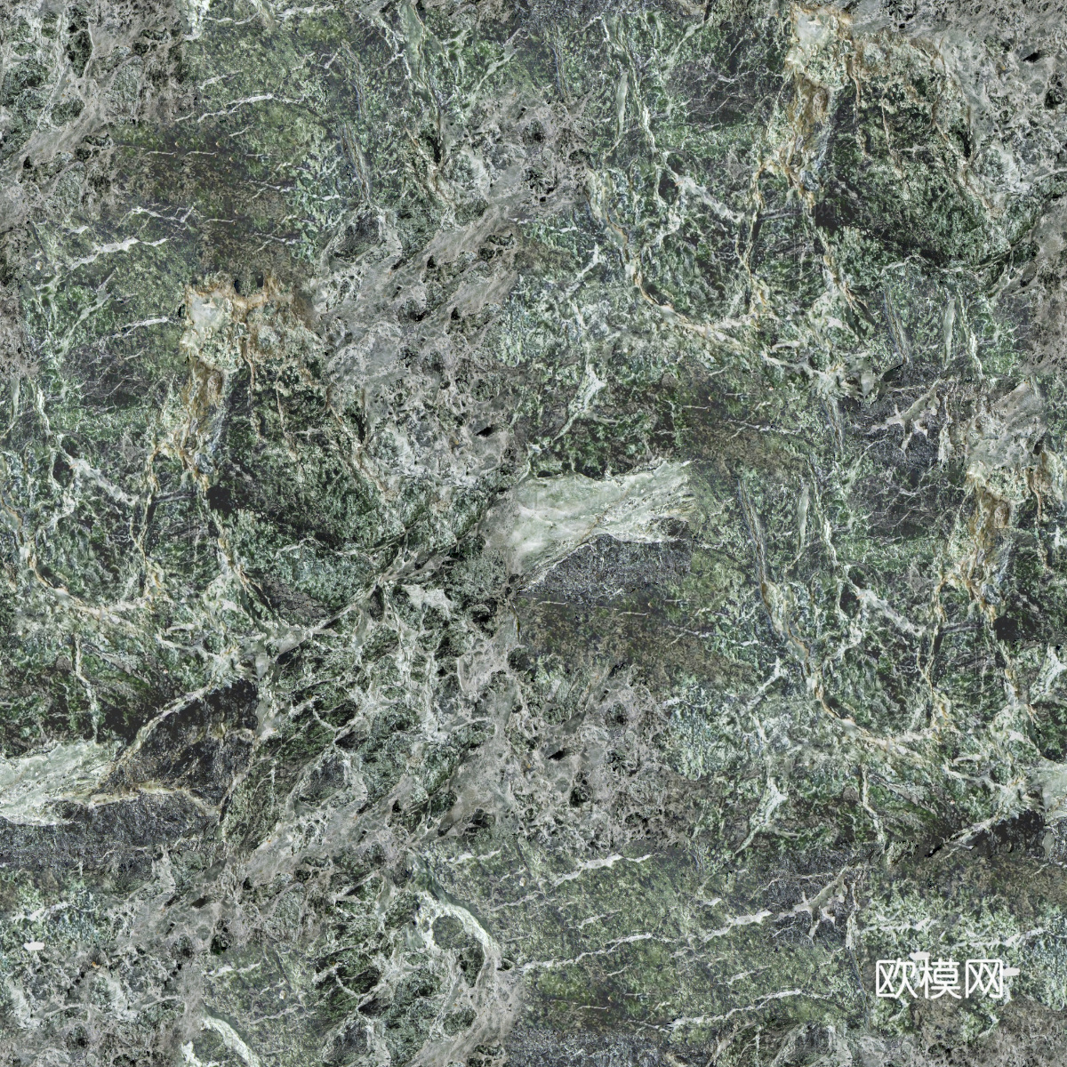 普拉达绿大理石，绿色灰绿色大理石纹理，岩板，奢石119