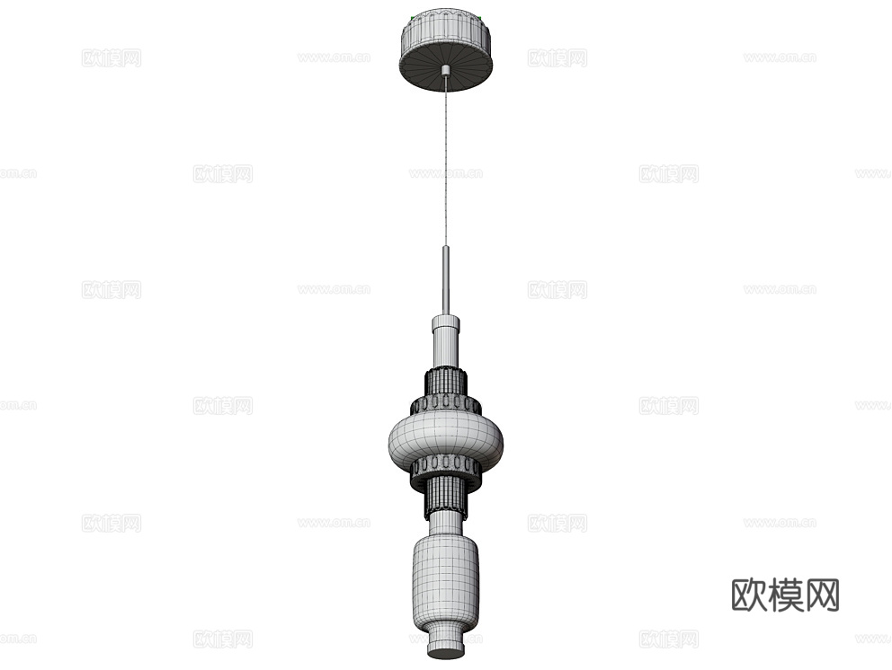StoolGroup 小吊灯3d模型下载（渲染图4）