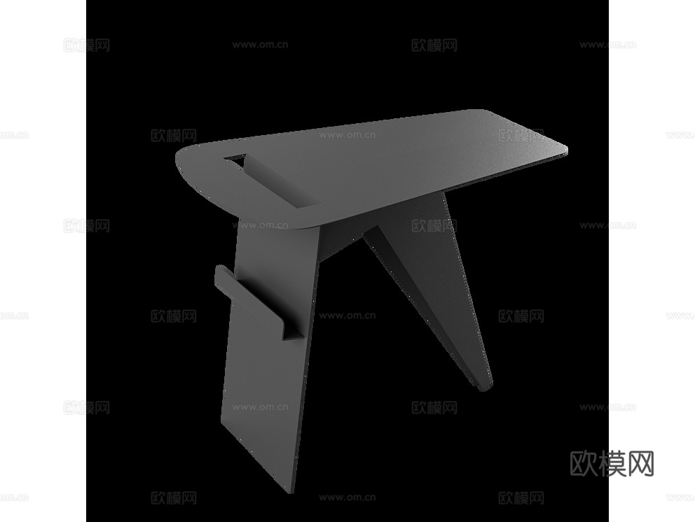 StoolGroup 角几3d模型下载（渲染图2）