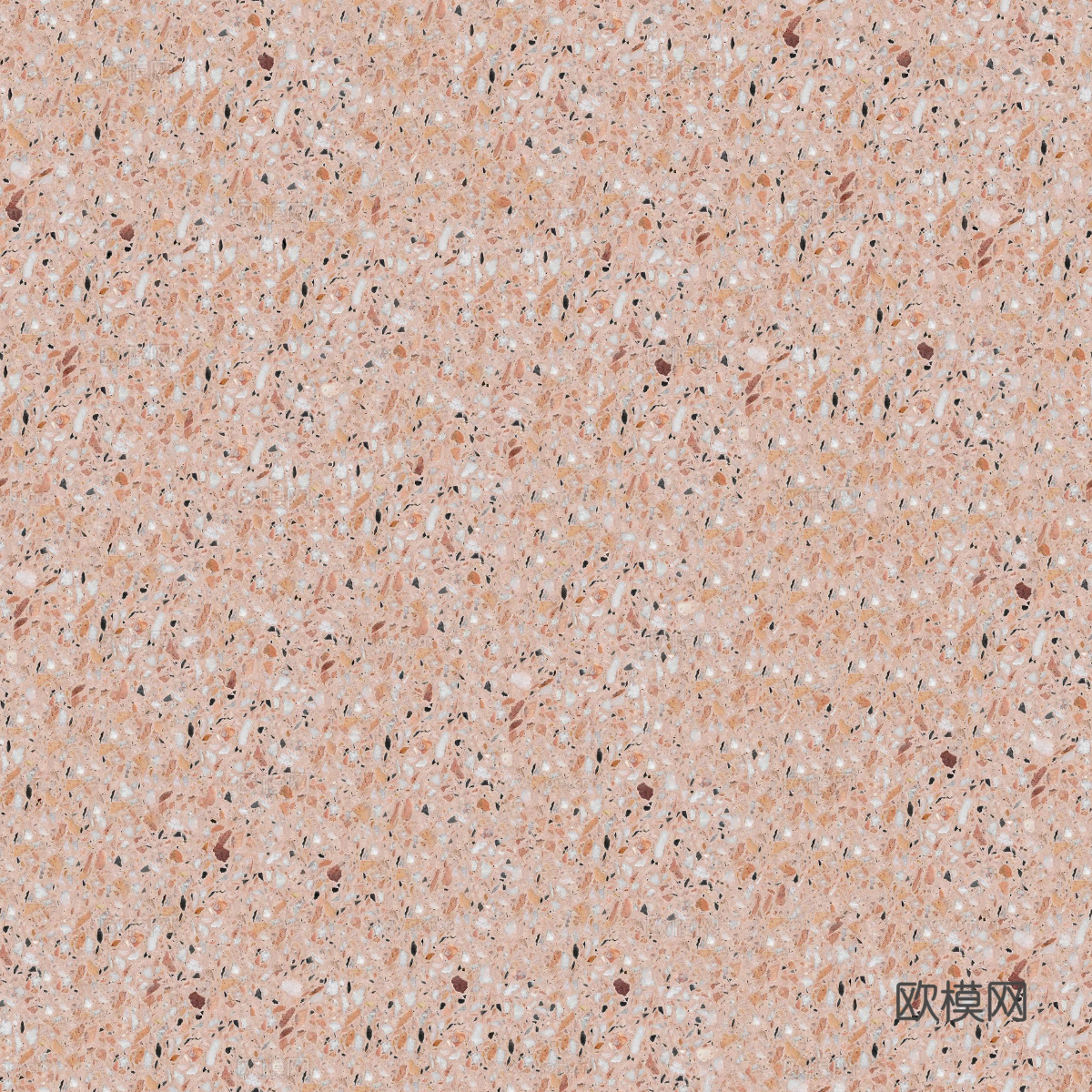 红色，浅红色水磨石肌理4