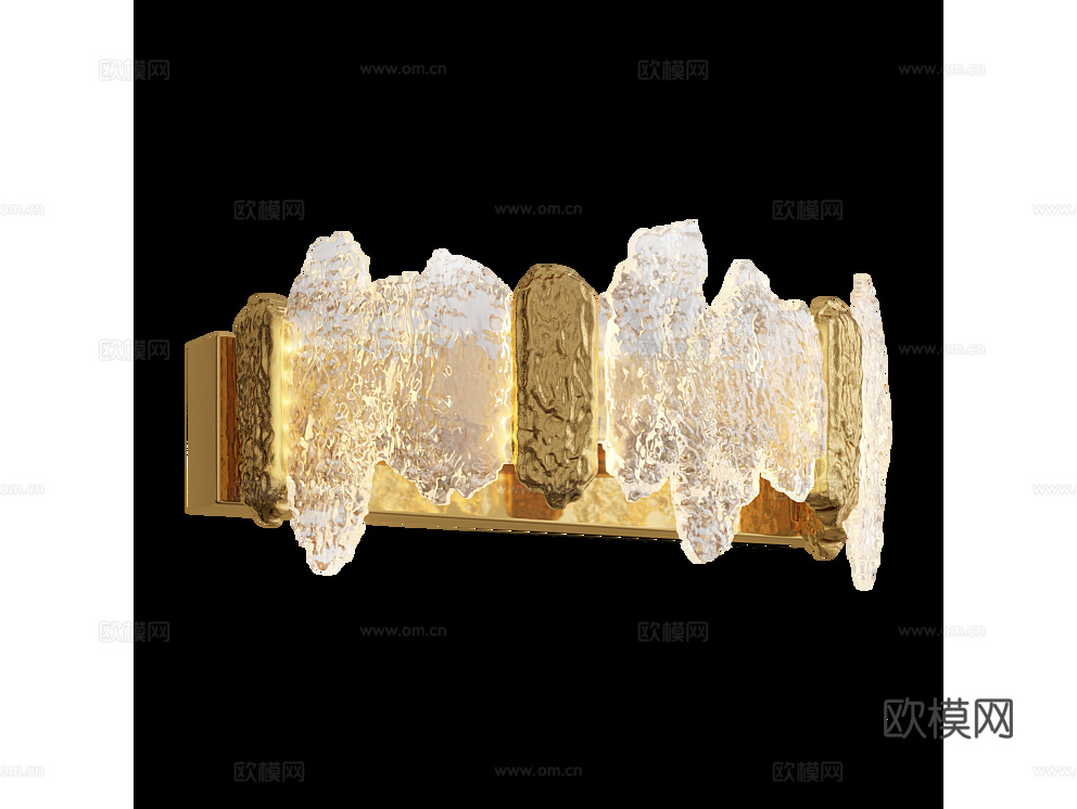 Citilux轻奢壁灯 3d模型下载（渲染图1）